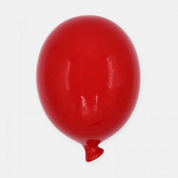 PALLONCINO IN CERAMICA ROSSO