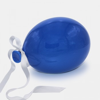 PALLONCINO IN CERAMICA BLU