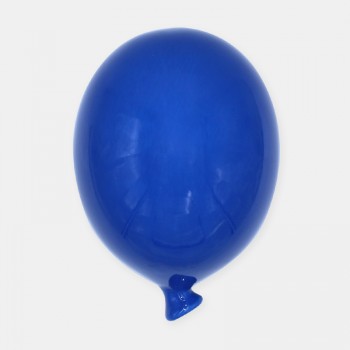 PALLONCINO IN CERAMICA BLU