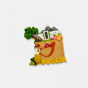 Magnete " PUGLIA BORSA " -...