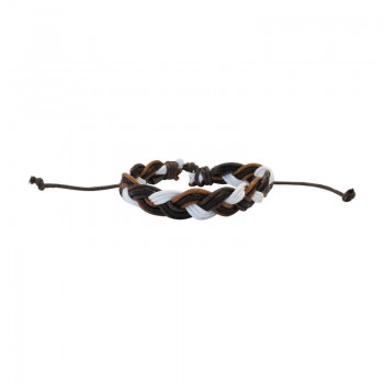 Bracciale in cuoio e...